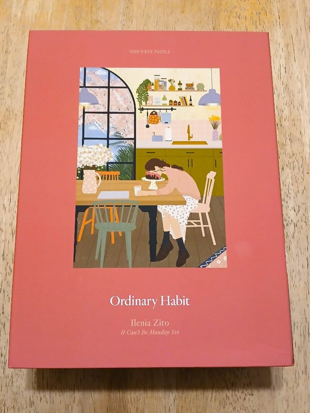 Ordinary Habit "It Can't Be Monday Yet" Jigsaw Puzzle, 1000 Pieces